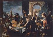 Mattia Preti Mattia Preti the guest meal Abschaloms oil painting